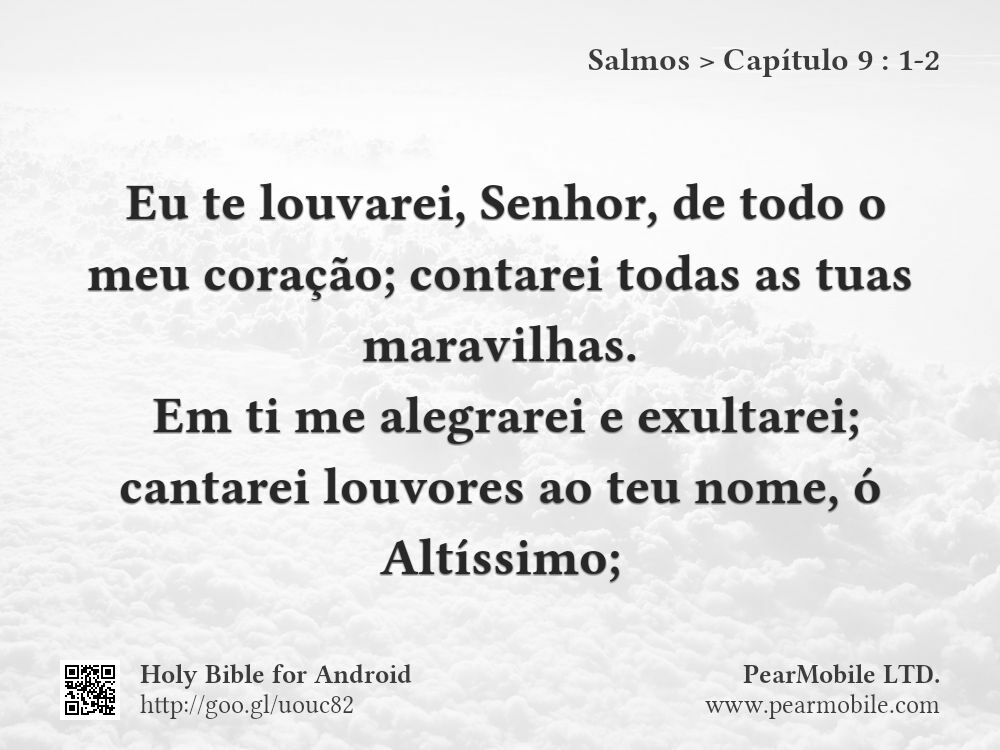 Salmos, Capítulo 9:1-2